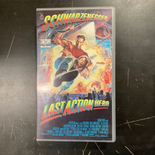 Last Action Hero VHS (VG+/M-) -toiminta/komedia-